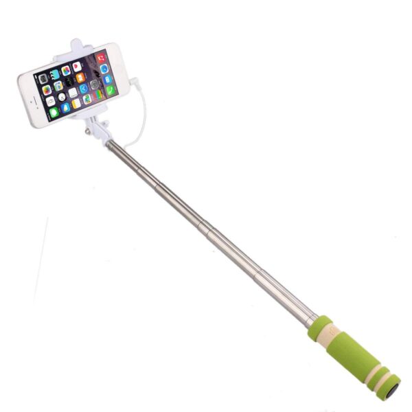 Statezen Wired Selfie Stick Green