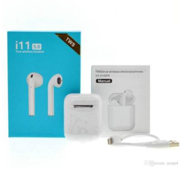i11 TWS Wireless Bluetooth In Ear Wireless With Mic Headphones
