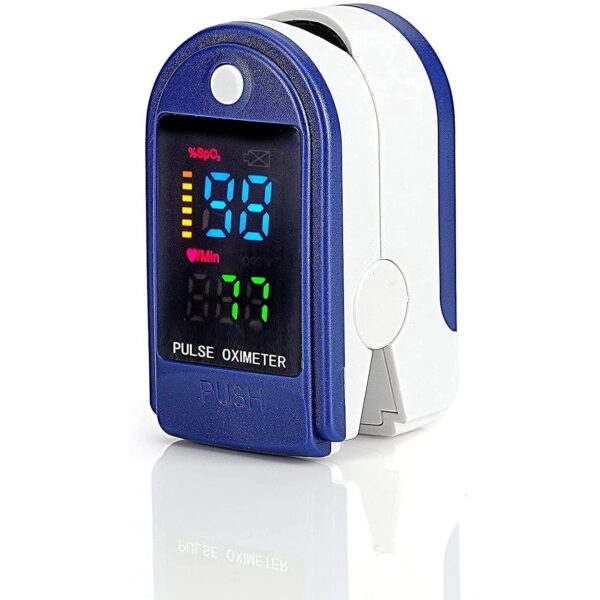 WiseLife Pulse Digital Screen Oximeter | Fingertip Blood Oxygen Saturation & Heart Rate Certified Monitor